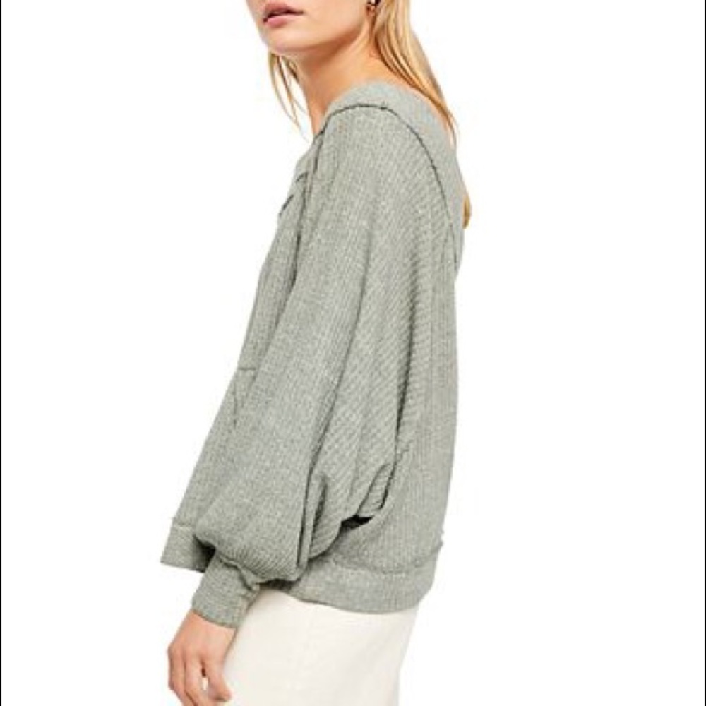 Free People Westend Thermal Top🌼 - Picture 3 of 3